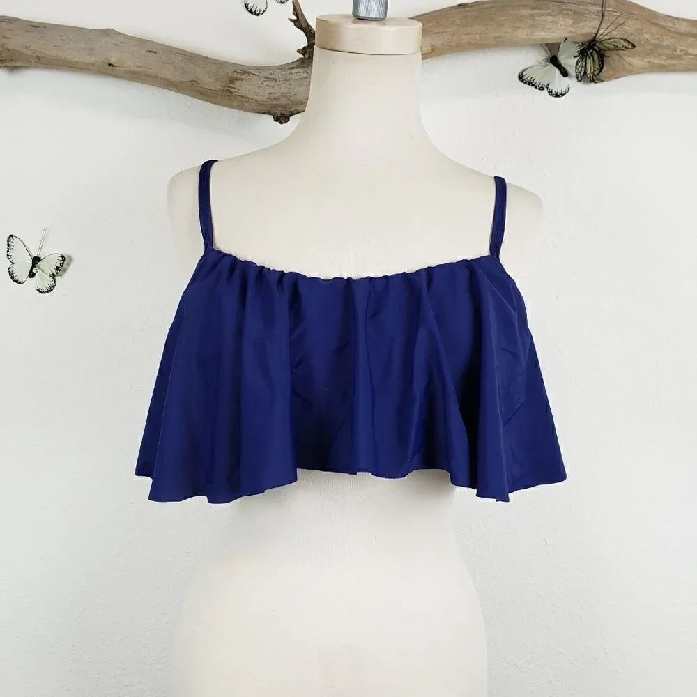 Plus size shelf swin top